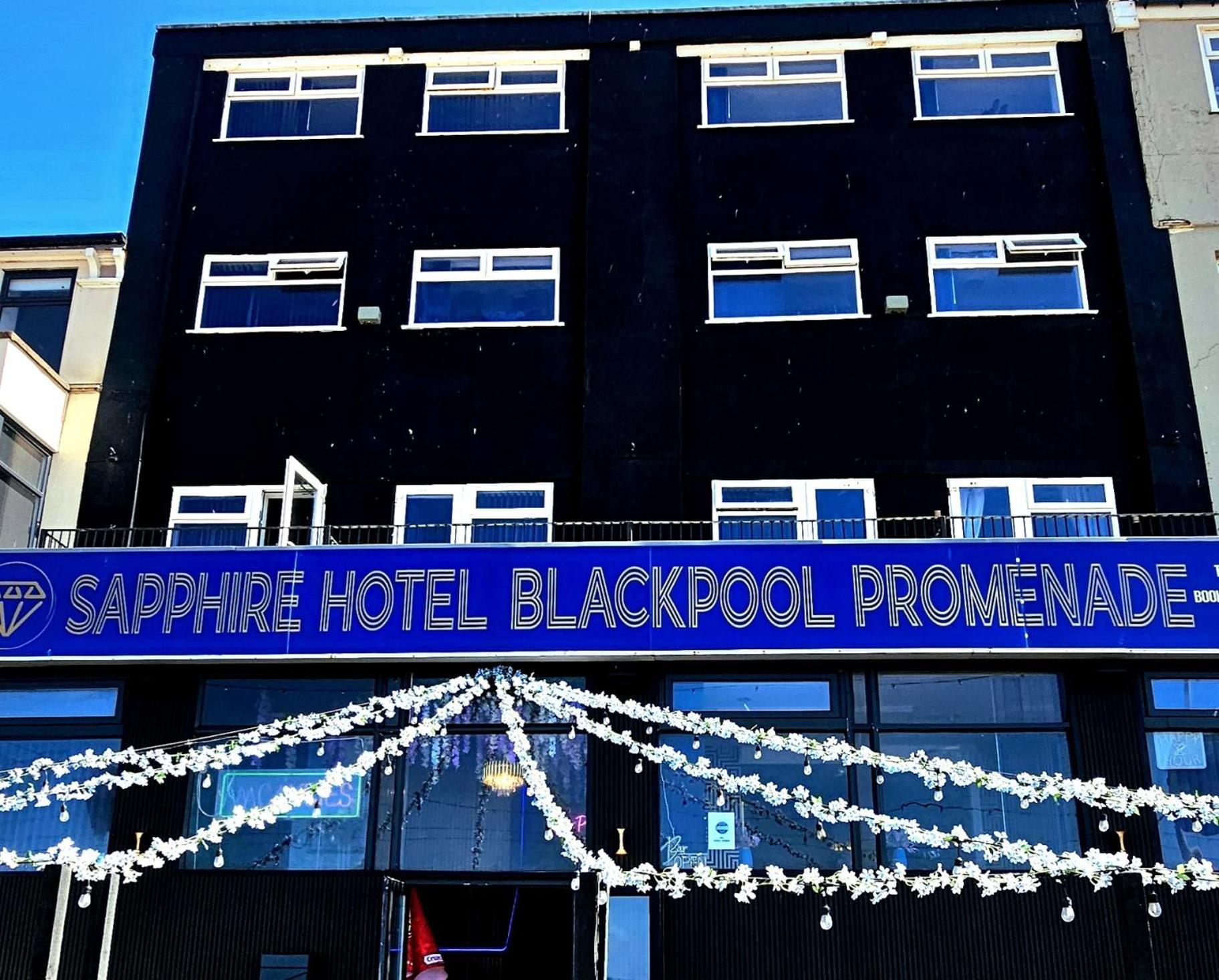 Sapphire Hotel Blackpool Promenade Exterior foto